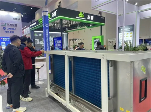 20260420850406.jpg 鑫江车冷机携二氧化碳跨临界冷热两联供机组亮相2026中国制冷展